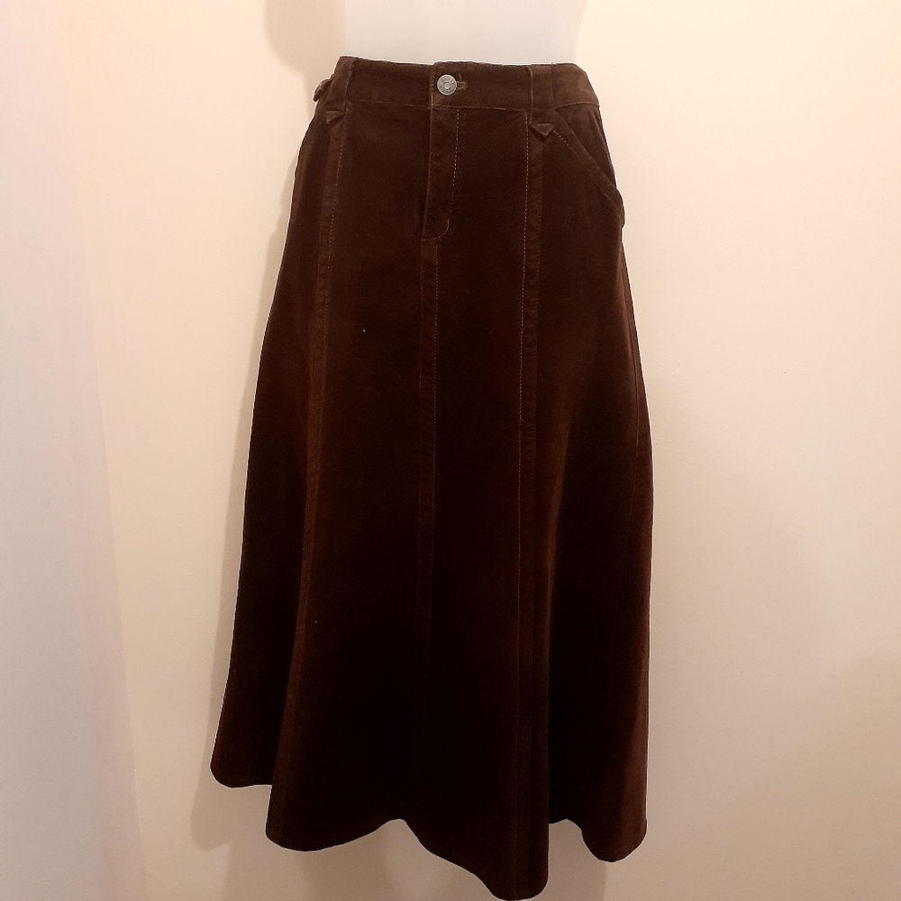 Eddie Bauer Corduroy Skirt, Size 2